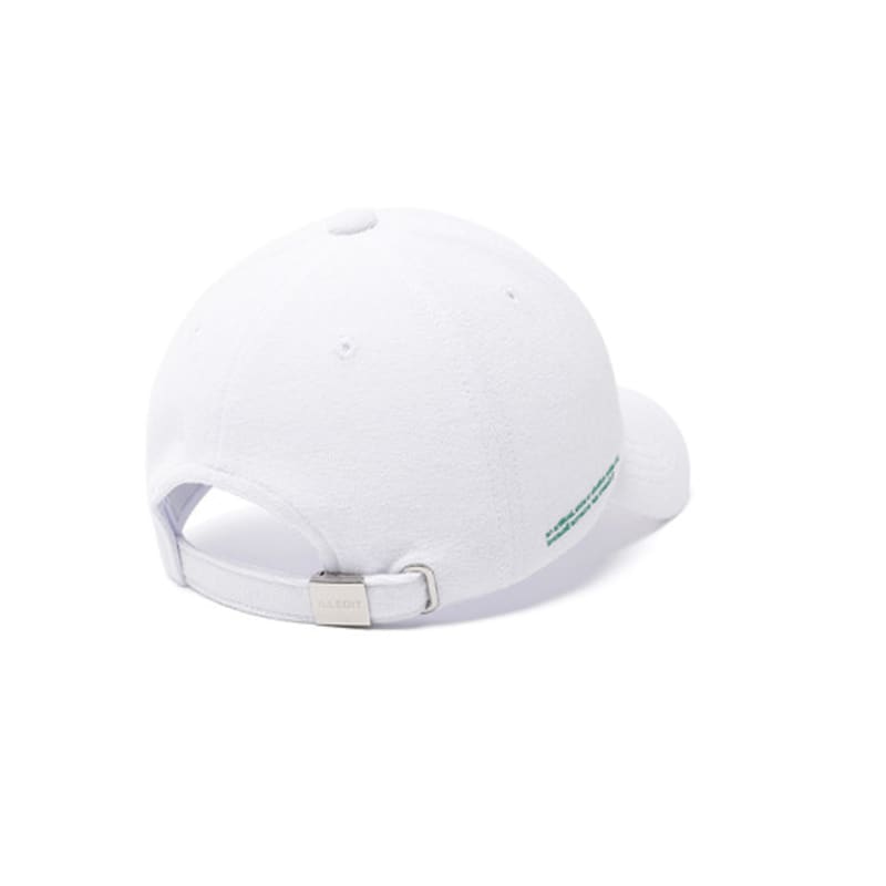 ILLEDIT FLOWER ARTWORK TERRY BALLCAP WHITE