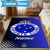 Custom Name Cruzeiro Power Rug Game Carpet, Floor Mat for Bedroom Living Room Entryway Rug, Home Decor Idea Gift for Christmas birthday