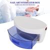Nail Art Sterilizer Box UV Ozone Disinfection Cabinet Nail Art Tool Box