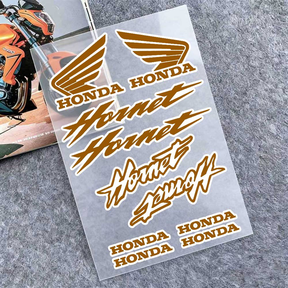 

For Honda Stickers Moto Sticker Auto Body Bumper Windows Motorcycle Laptop Walls Vinyl Decal Car Tuning Accessories 20x30cm