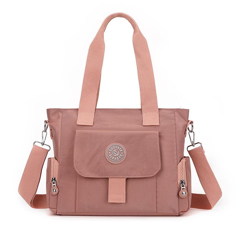 Women's Bag Summer New Nylon Bag Handbag Large Capacity Shoulder Crossbody Bag Urban Simple Mother Bag