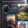 OUKITEL WP55S Cellphone 24GB+256GB 11000mAh 6.6" Display 64MP Android 15 Smartphone