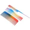 3PCS Hair Comb Set Hair Dressing Electroplate Styling for Household Hair Salon Barber