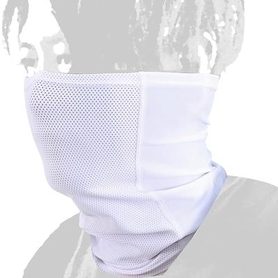 Daytona Neck Cover for Sun Protection, Cooling, UV Cut, Motorcycle, Summer, Stretch, Cooling Touch, Cooling Neck Gaiter DI-017 White, One Size Fits