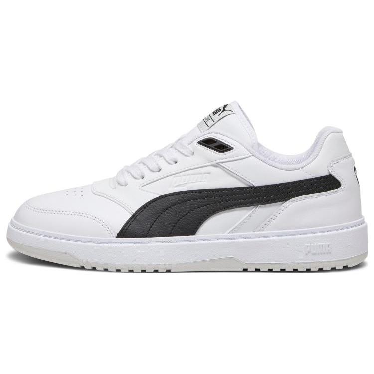 PUMA Doublecourt White Sedate Grey Men s 393284-05 EU 36