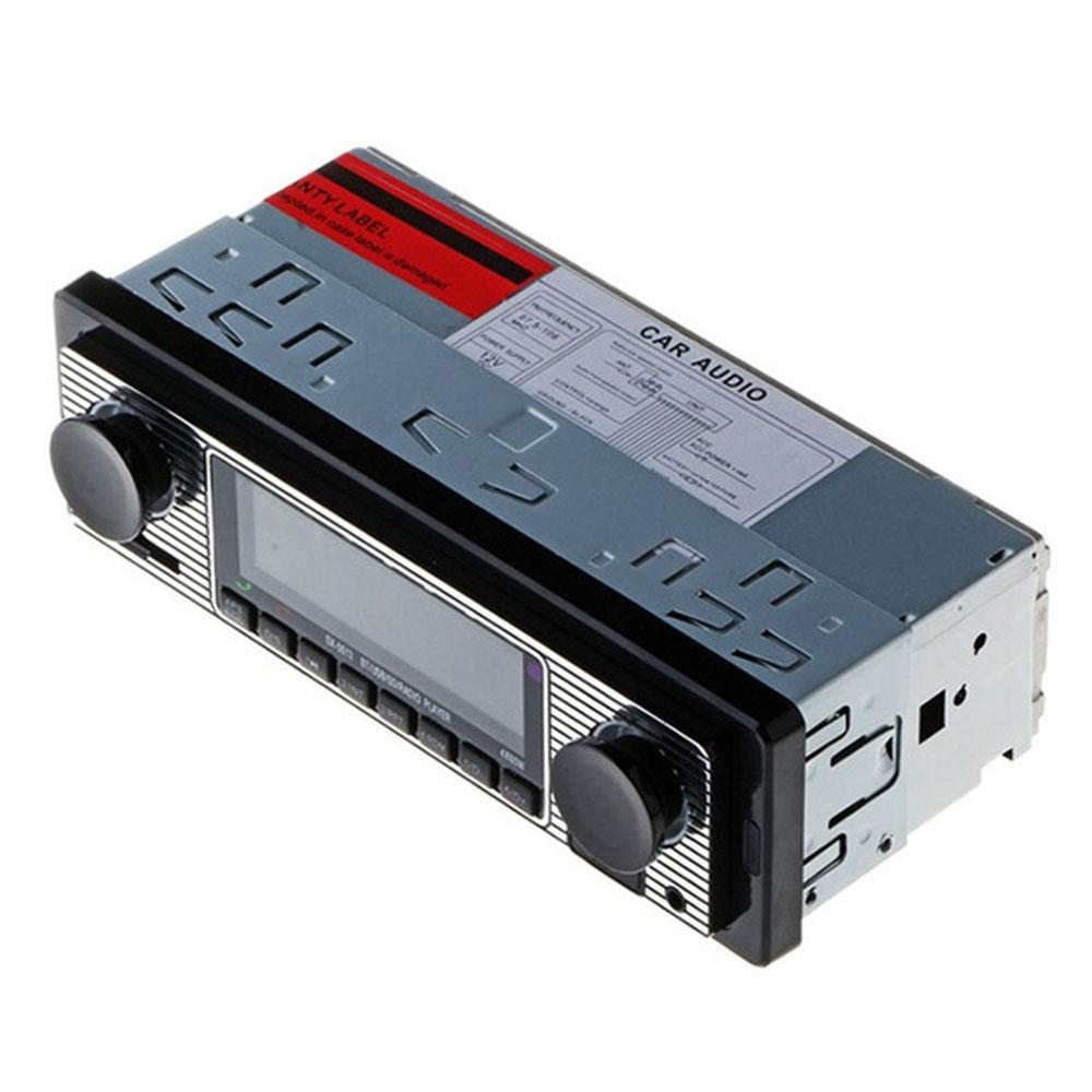 Portable Car Bluetooth Player Stereo Usb/aux Classic Stereo Audio Fm Car Mp3 Player Auto Bluetooth Radio Car Accessories