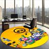 Brawl Stars (5) Round Office Rug Decorative Floor Rug for Office Bedroom Living Room and Home Space