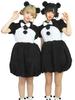 Clearstone Animal moelleux Cosplay Halloween Cool Panda Noir Femme