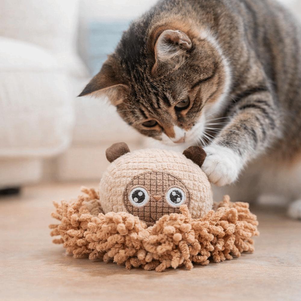 Bite Resistant Squeaky Dog Toys Animal Shape Pet Plush Toy Dog Plush Chew Toys  for Cats and Dogs