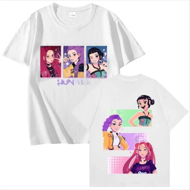 T-Shirt Female Cartoon Printed T-Shirt Fashion Short Sleeve T-Shirt Comfortable Casual Clothing Top T-Shirts Girls