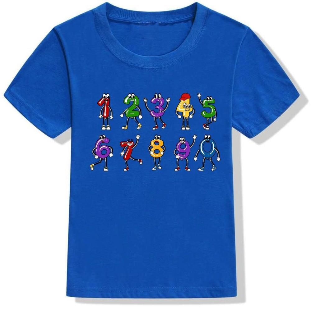 

National Numeracy Day of Mathematics T-Shirt Gift for Kids Boys Girls School Tee 4XL