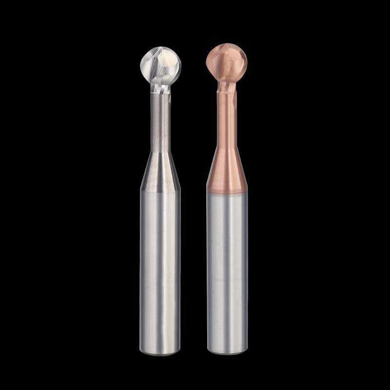 Tungsten Carbide 2-Flute Ball Nose End Mill for Aluminum