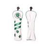 And Utility Headcover Set Compatible with 460cc and 440cc Includes Conversion Tags for Woods and Utilities PU Leather White Clover Driver, Wood, (FW)
