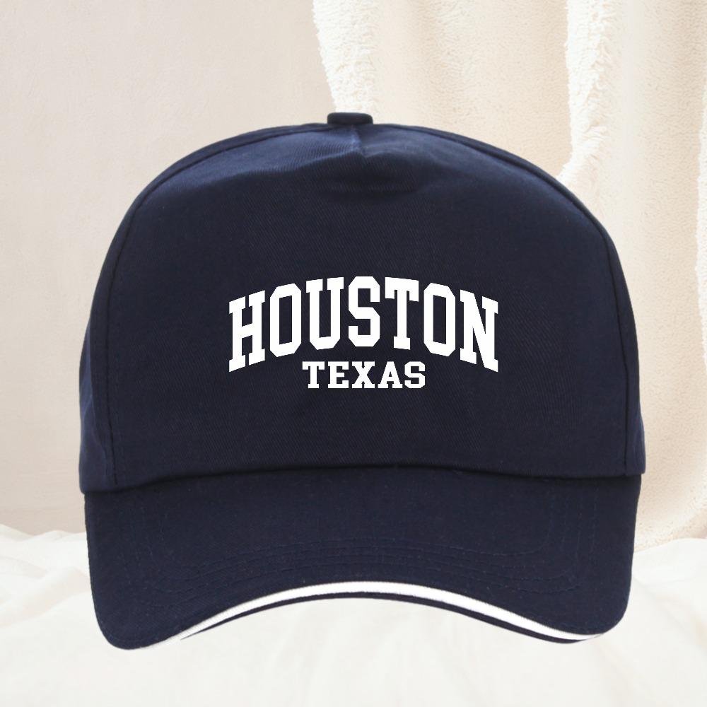 Houston Texas Print baseball cap Unisex Adjustable Dad Hat Outdoor All Seasons Travel Gift Caps Hat