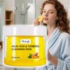 Turmeric Cleansing Exfoliation of Dead Light Beige Pad,Gentle Cleansing,Brighten Light Beige Care,Containing Turmeric,Kojic Acid and Chamomile Extract