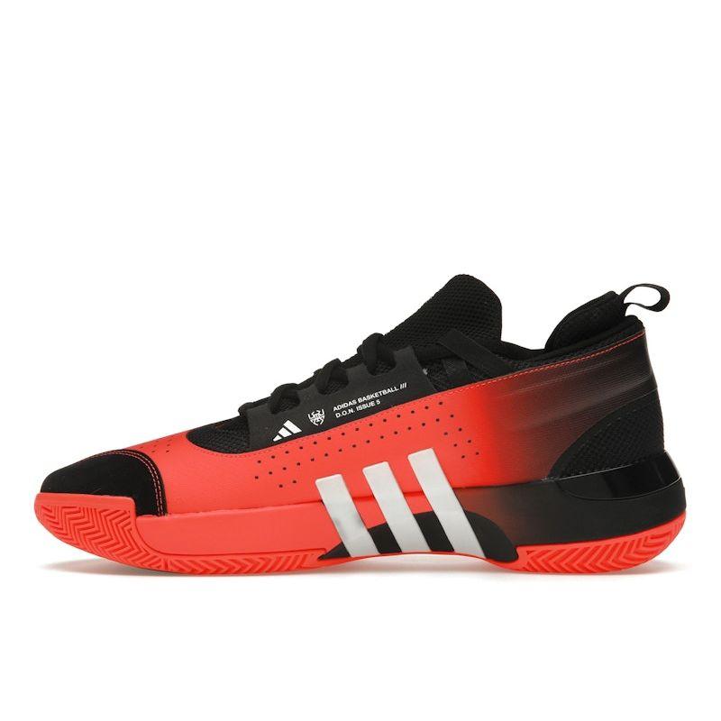 Adidas D.O.N. Issue #5 Halloween Unisex Sneakers Orange Black IE8326