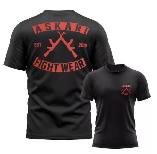 Boxing Men s T-Shirt Summer Sports Fitness Breathable Round Neck Short Sleeve Top Comfortable Breathable Loose Short Sleeve XXS