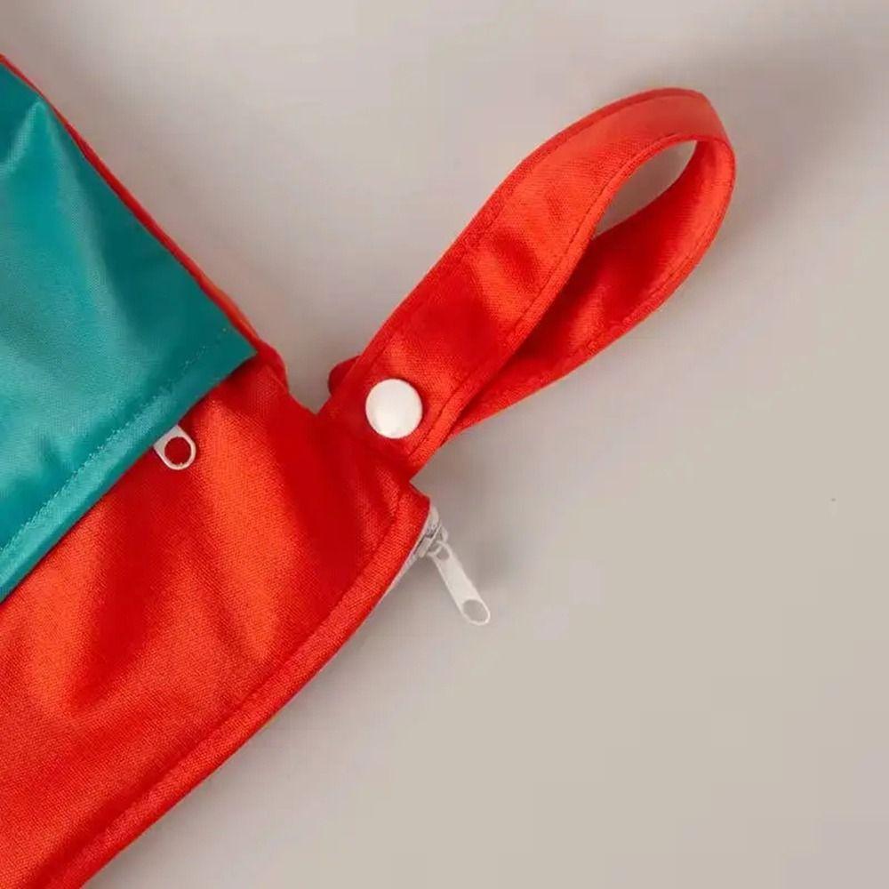 Double Pocket Wet Dry Bag Waterproof Diaper Nappy Bag Stroller Bags Wet Storage Bag Gym