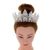 Echsio New Big Eye Zircon Bridal Copper Crowns Luxury Rhinestone for Women Wedding Accessories Tiaras for Women Party BC4626