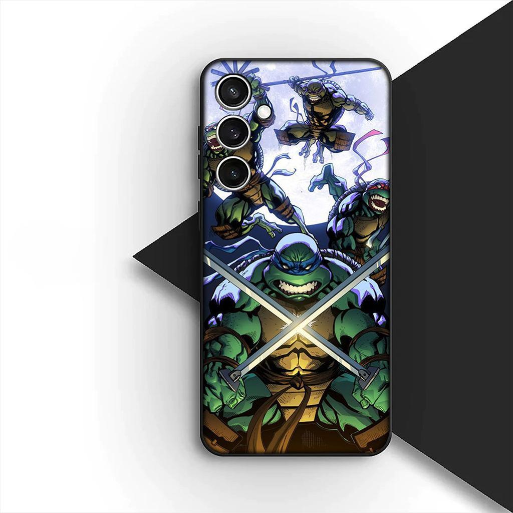 Casing for Apple iPhone 17 Pro XS Max Air 6 7 8 Plus 5 + SE 2022 SE2 16E Phone Cover Soft Case Ninjas Poster Turtles Wallpaper