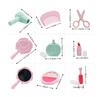 8pcs Girl Makeup Toys Silicone Simulation Cosmetic Toy Set Children Imitate Makeup Tools Edible Grade Silicone Child Girl Makeup