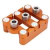 Wood Joint Punch Locator Woodworking Center Drilling Positioner Aluminum Alloy 6810mm Self