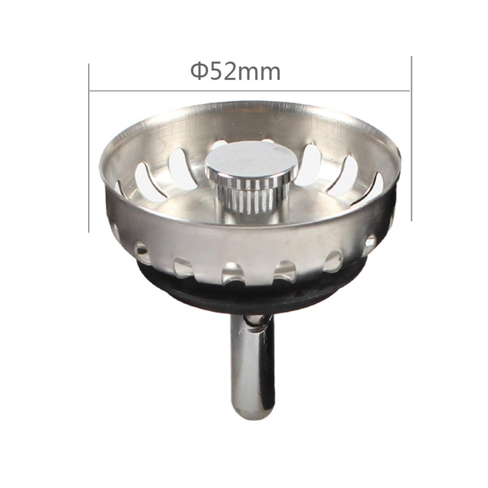 Home Improvement Kitchen Sink Strainer Adjustable Depth Filter Steel Protector Versatile Drain Basket 22mm Depth Adjustable