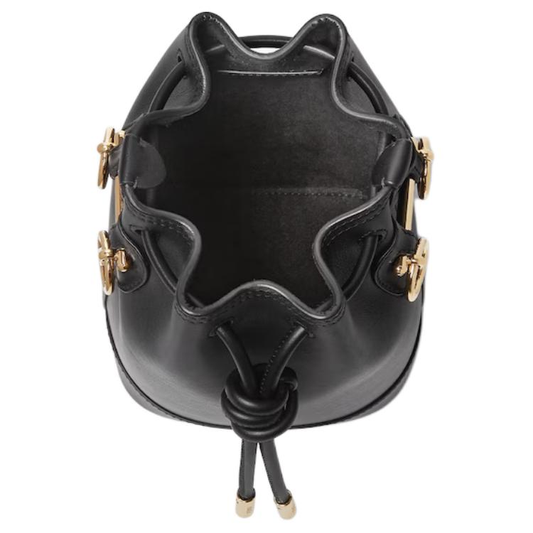 Fendi Mon Tresor Mini Crossbody Shoulder Bag Women bags Black 8BS109-AYJ1-F0KUR