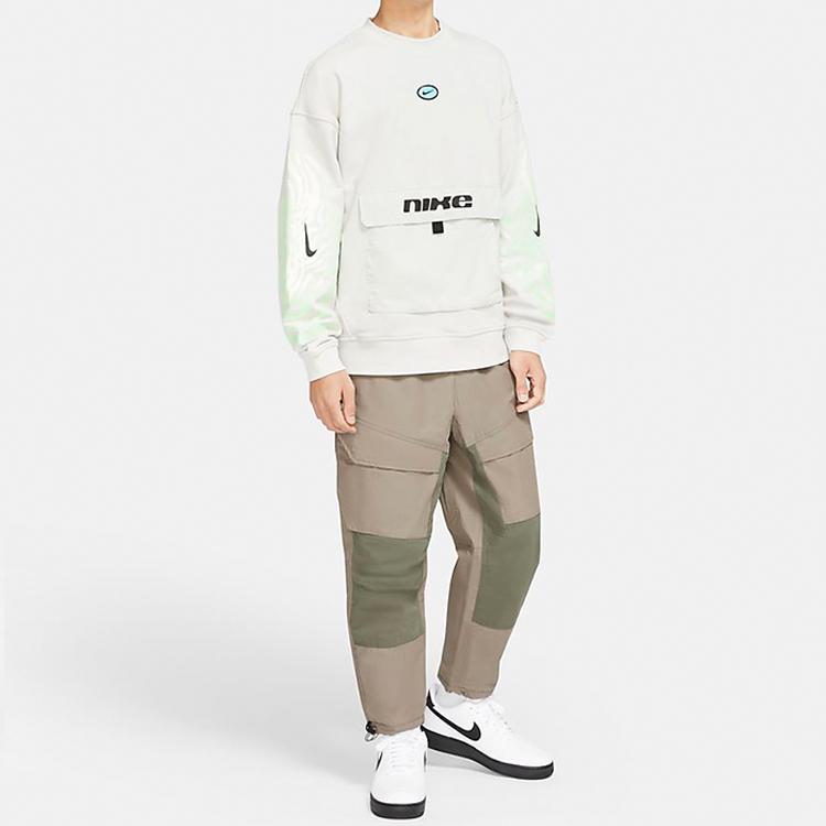 Nike Sportswear Tech Pack Woven Joggers Men Bottoms Olive Grey CZ1623-040