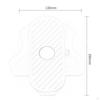 2 Pieces Waist Twisting Discs, Abdominal Boards, Foot Sole, Balance Board for Women, Men,