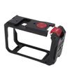 Metal Cage Fit for DJI Action 6 Camera Aluminum Alloy Action Camera Protective Expansion Frame with 1 4 Inch Thread and