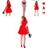 Adult Halloween Ghost Bride Costume In Red For Game Anime Cosplay