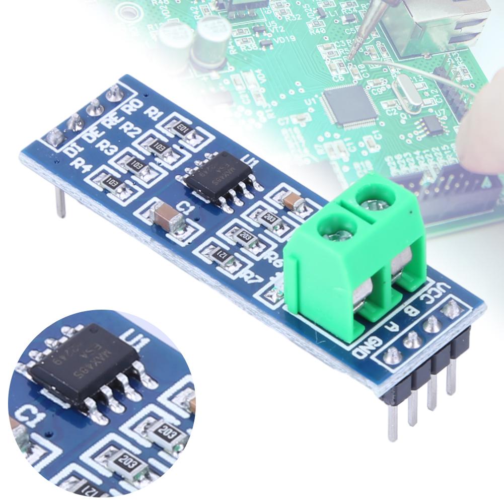MAX485 TTL zu Turn RS485 Modul RS-485 zu Seriell UART MAX485CSA Konverter Modul für Arduino Mikrocontroller Entwicklungsplatine