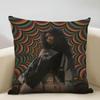 SZA Album Cushion Cover Household Decoration Linen Sofa Cushion Cover: Skin-Friendly & Breathable with Invisible Zipper