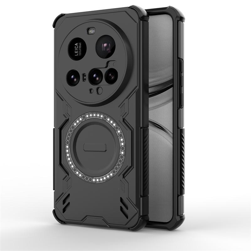 For Xiaomi 15 Ultra Case For Xiaomi 15 Ultra Anti-knock Magnetic Adsorption Wireless Charge Back Cover For Xiaomi 15 Ultra Case