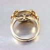 Purple Gold 'Butterfly Light' Ring