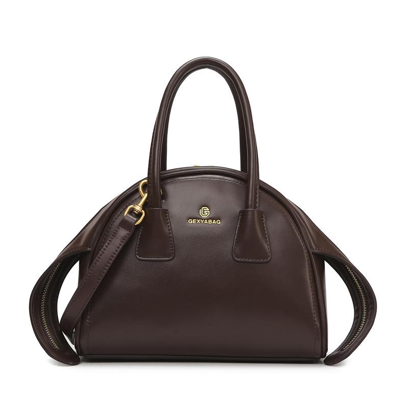 

Women s handbag 2025 new handbag fashionable soft leather high-end bag women s large-capacity versatile handbag кофейный