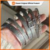 100% Solid 925 Sterling Silver Metal Bracelet for Women Vintage Handmade Simple Retro Wide Belt Bracelet Birthday Gift Party