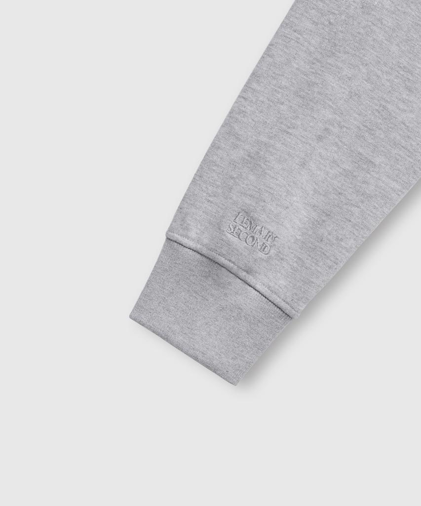 Lemain Second 2-Wege Oversized Sweat Zip-Up Hoodie [Grau]