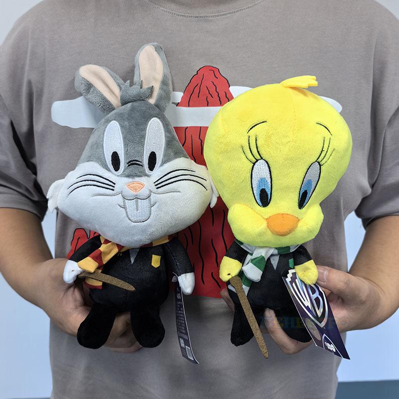 Limited Edition Harry Potter Tweety And Bugs Bunny Looney Tunes Plush Toys For Warner Bros 100Th Anniversary Collectors
