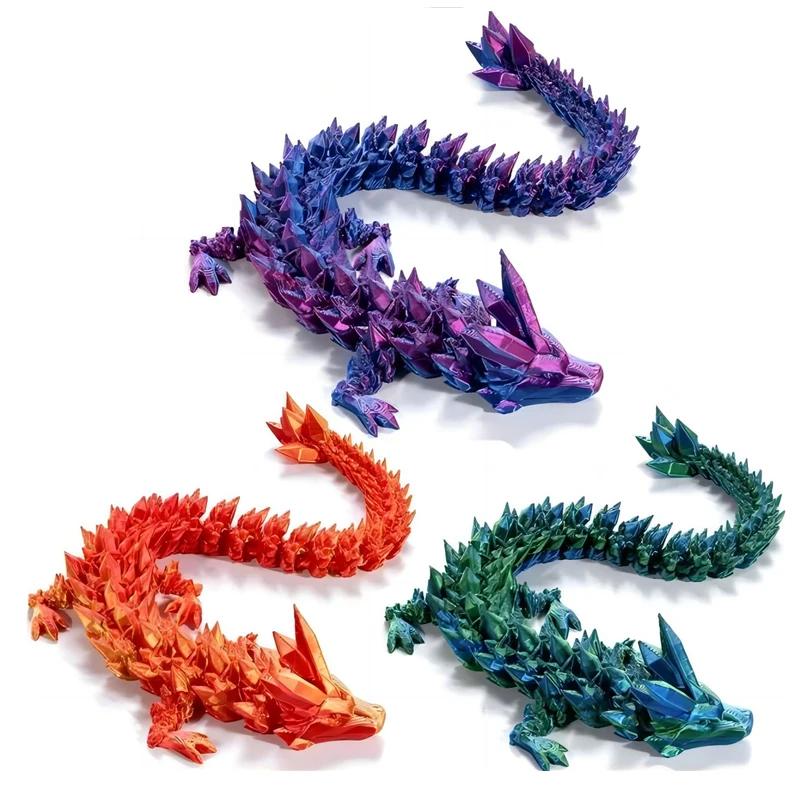 Creative Decompression Dragon Egg Chameleon Pendulum 3D Printing Complete Set Of Gifts Colorful Set Toys Colorful Decoration