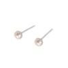 S999 Sterling Silver 5A Natural Pearl Sleep Earrings for Women - High-End, Comfortable, No Need To Remove