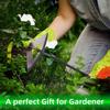 All-Steel Hardened Hollow Hoe Handheld Weeding Rake Planting Vegetables Farm Garden Agriculture Weeding Tool Dropshipping