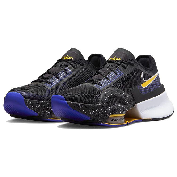 Nike Air Zoom SuperRep 3 Black Lapis Speckled Women Sneakers Yellow-Ochre Doll DA9492-001
