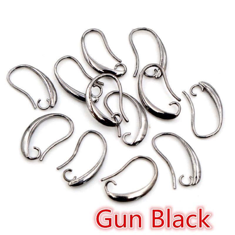 20 Stück Kleine Messing Französische Ohrhaken Draht 19x10mm/17x9.5mm DIY Kleine Ohrhaken Schmuckherstellung Zubehör Endstücke