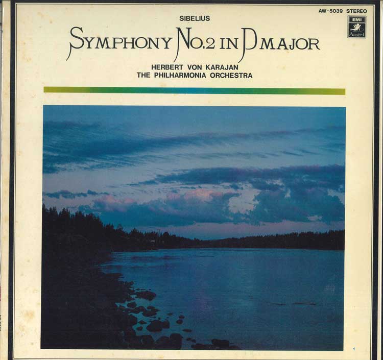 

LP Record - Sibelius: Symphony No. 2 AW5039 ANGEL Japan Classical Used