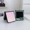 Suitable for Samsung Z Flip5 mobile phone case P50 Pocket diamond braided ring anti-drop case n2 flip