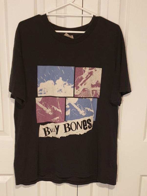 

BILLY BONES CLUB Limited Edition #034Bad To The Bones 1973 Tour#034 Black TShirt Sz L Unisex T-Shirt XXXXL