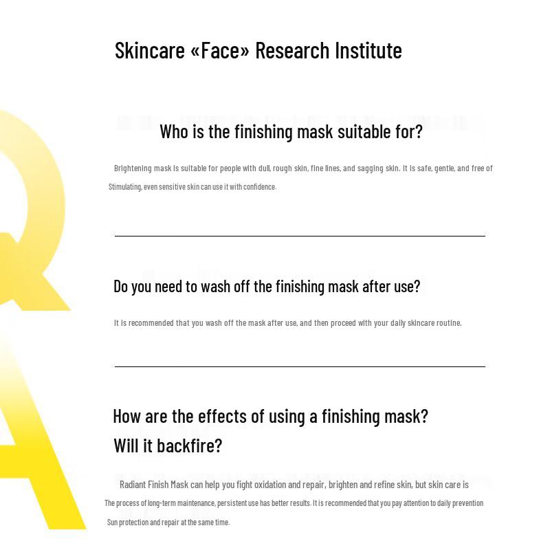 Run Bai Yan Brightening & Repairing Sheet Mask