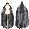 Black Ivory Chiffon Halter Neck Cape Thin Shawl Bridal Shawl Women's Cape Cloak